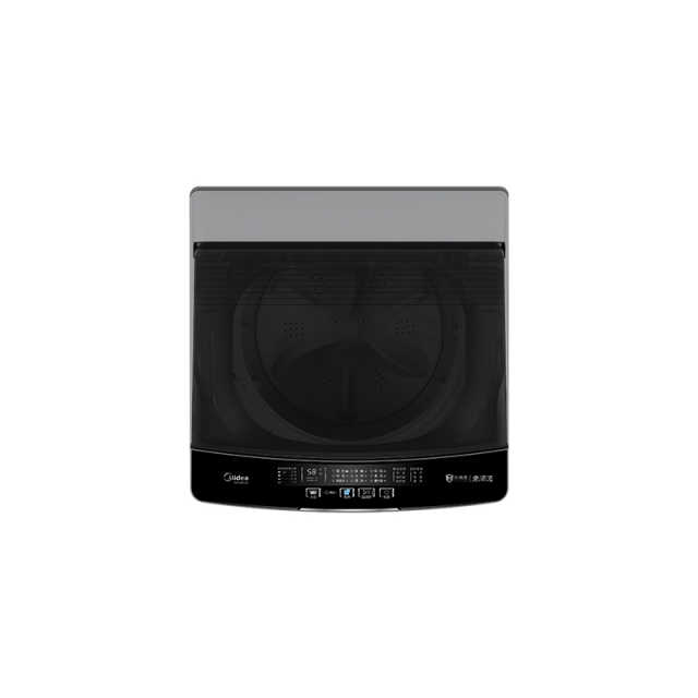 MB100KQ5 波轮全自动洗衣机 玄武灰 门盖透明烟灰