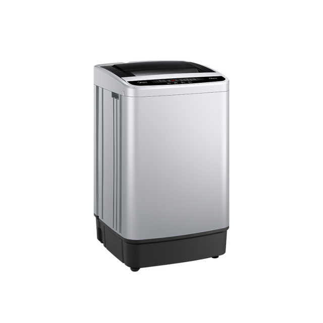 MB65V35E 美的波轮全自动洗衣机 智利灰 门盖透明烟灰 塑料门盖 波轮式