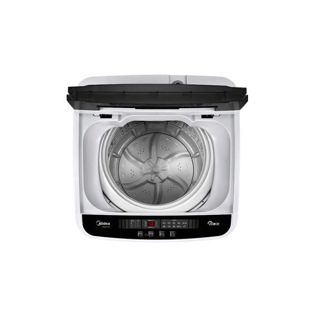 MB65V35E 美的波轮全自动洗衣机 智利灰 门盖透明烟灰 塑料门盖 波轮式