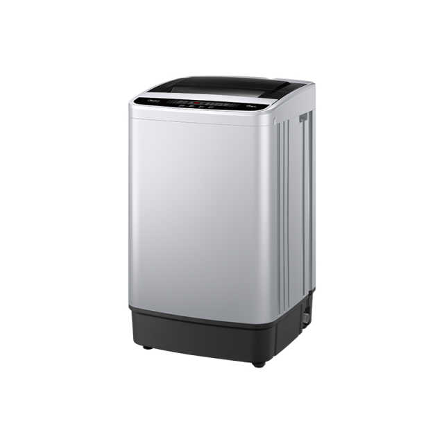 MB65V35E 美的波轮全自动洗衣机 智利灰 门盖透明烟灰 塑料门盖 波轮式