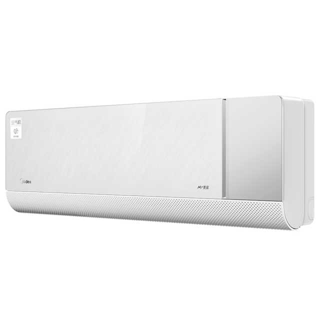 美的空调 鲜净感 空气机T2 KFR-35GW/T2 无风感 变频一级能效 分体套机 极地白 