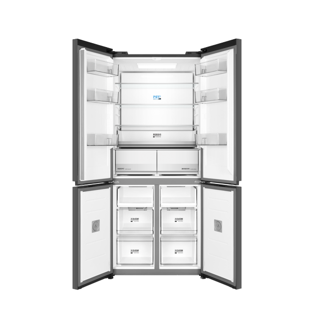 美的 冰箱 BCD-521WUSGPZM 凝光白