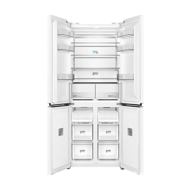 美的 冰箱 BCD-435WUSGPZM 凝光白