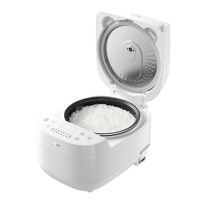 美的 全智能电饭煲 MB-RE418 黑瓷圆釜 4L容量