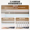 美的电动晾衣机 隐藏式单杆机 MLY-DX01 D 极地白照明30W 电动升降60W