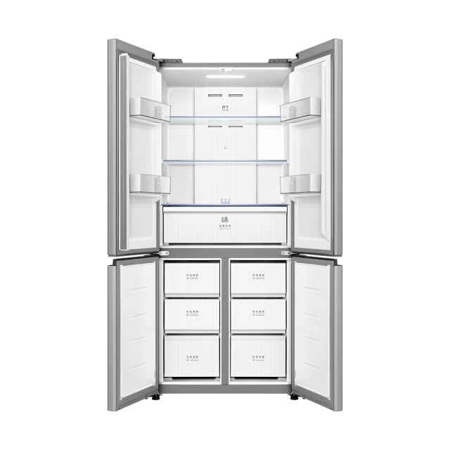 美的 冰箱 BCD-503WSGPM(Q) 墨兰灰-观澜