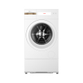 东芝X系列热泵洗烘一体机 12kg洗+7kg烘 纯平全嵌 UFB超微泡 DGH-127X20BW 