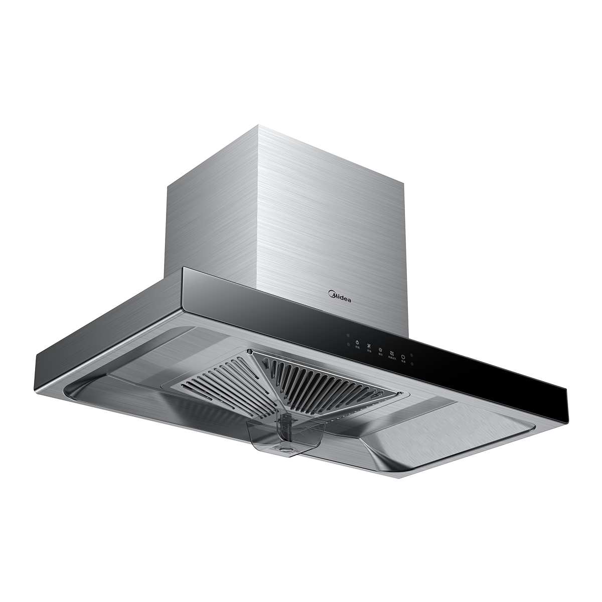 CXW-260-B81P T型烟机 触摸+挥手 冷轧板喷涂+玻璃 中国