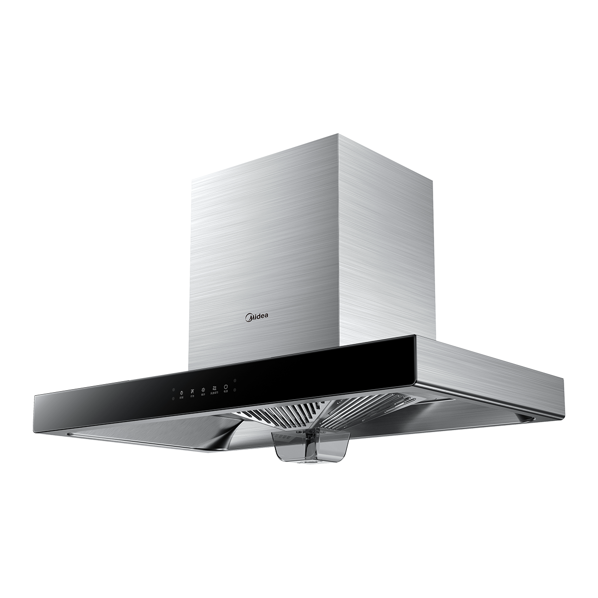 CXW-260-B81P T型烟机 触摸+挥手 冷轧板喷涂+玻璃 中国