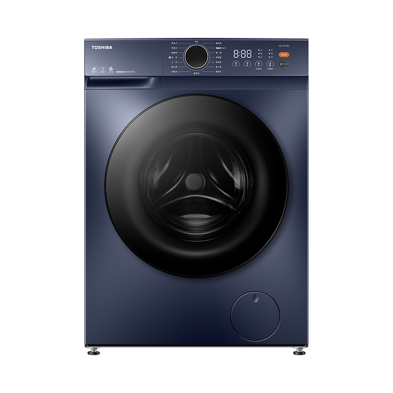 【企业补贴】东芝10KG滚筒洗衣机 空山黛 UFB超微泡 巨浪洗 健康除螨 DG-10T12BG