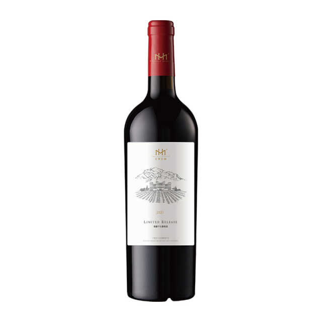 【世界大奖赛金奖/95分】美贺甄酿干红葡萄酒 深宝石红色750ml