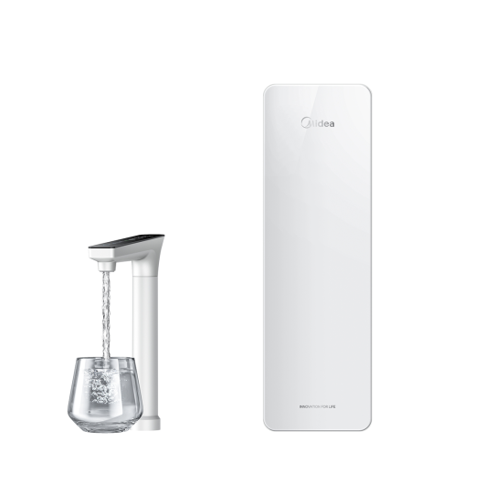 美的白月光净水器 1200GPro 家用厨下式 6年长效 RO膜反渗透大通量