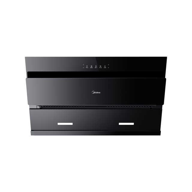 美的油烟机CXW-280-J25S PRO侧吸式 22m³大吸力 500pa静压 挥手智控 