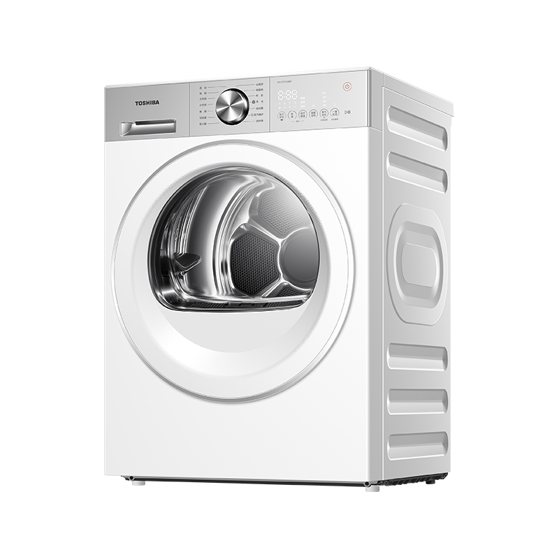 东芝玉兔2.0高奢版10KG烘干机 三有七真养宠无忧 DH-10T183BW