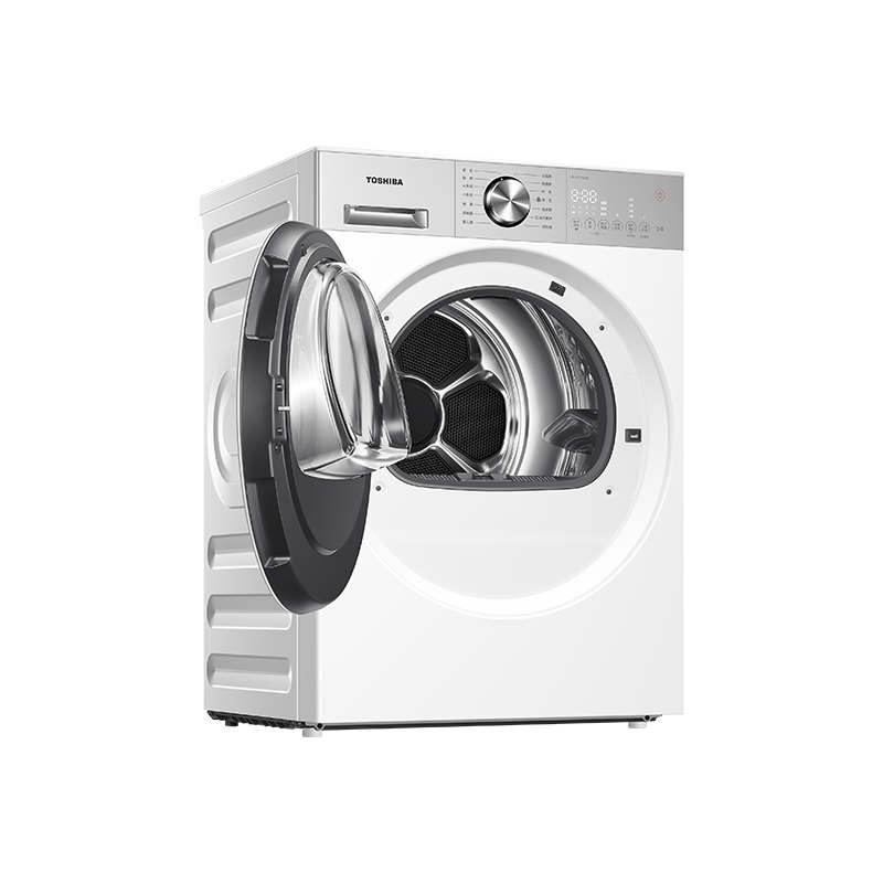 东芝玉兔2.0高奢版10KG烘干机 三有七真养宠无忧 DH-10T183BW