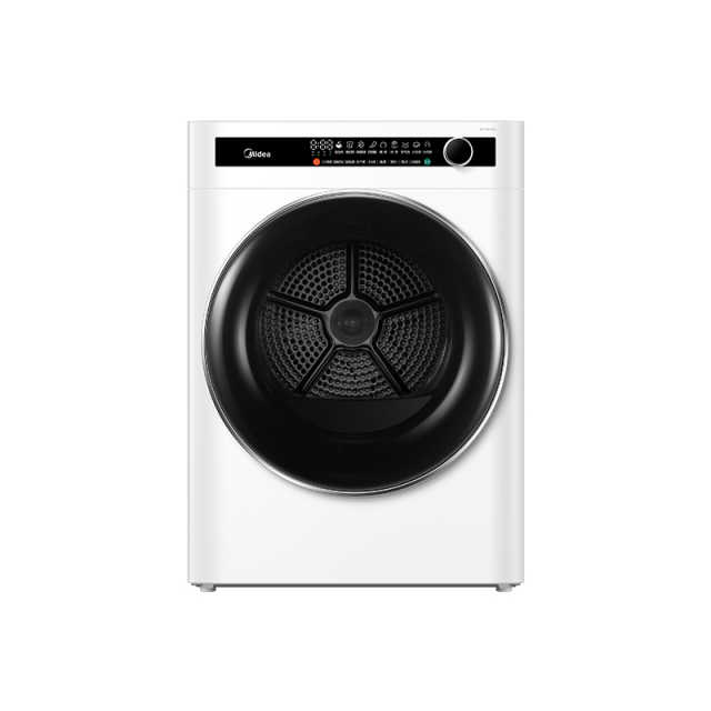美的10kg烘干机 热泵柔烘 紫外线除菌 MH100-HL0