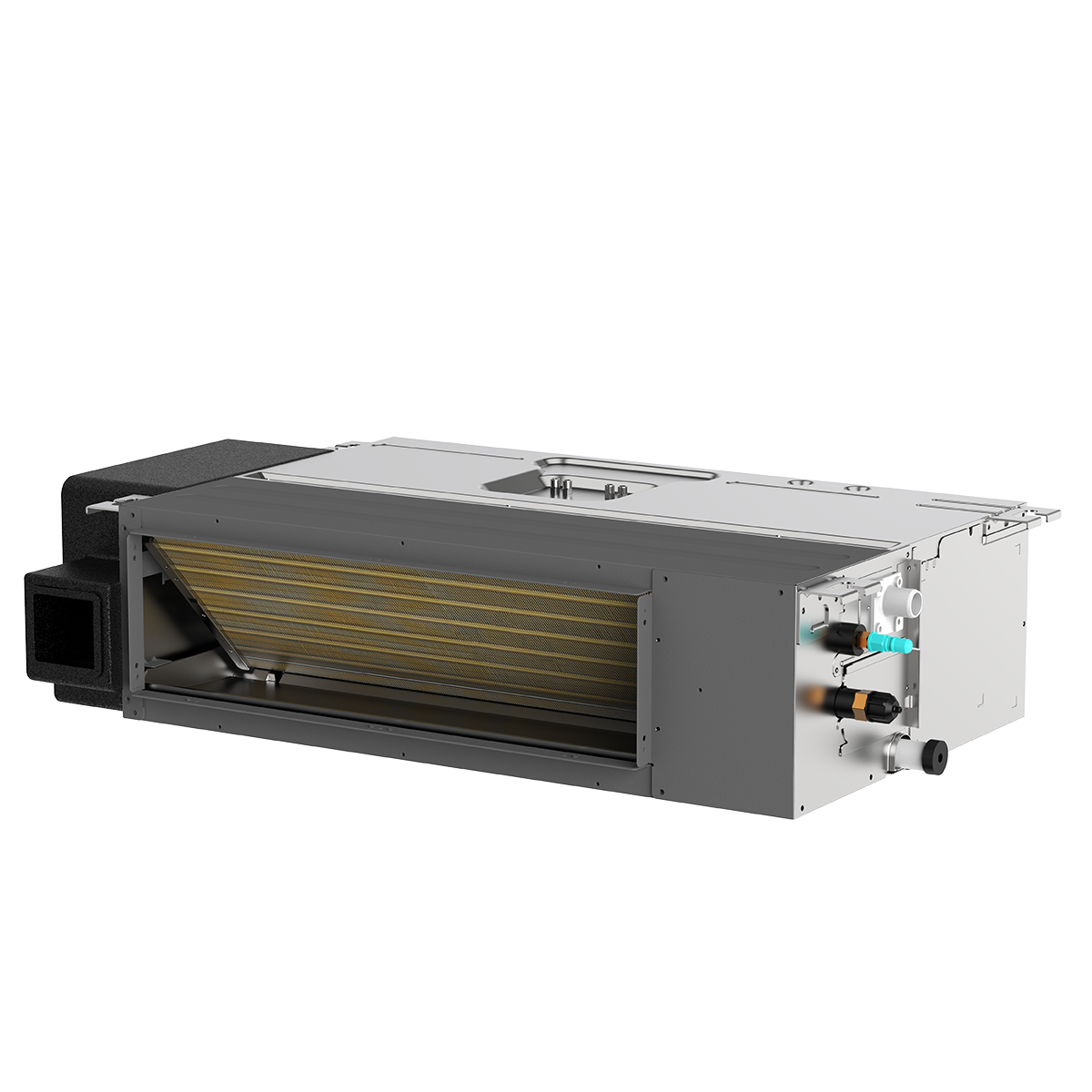 MJV-22T2/P-XF 变频一拖多空调器风管式室内机 中静压 材料本色 美的 新风内机