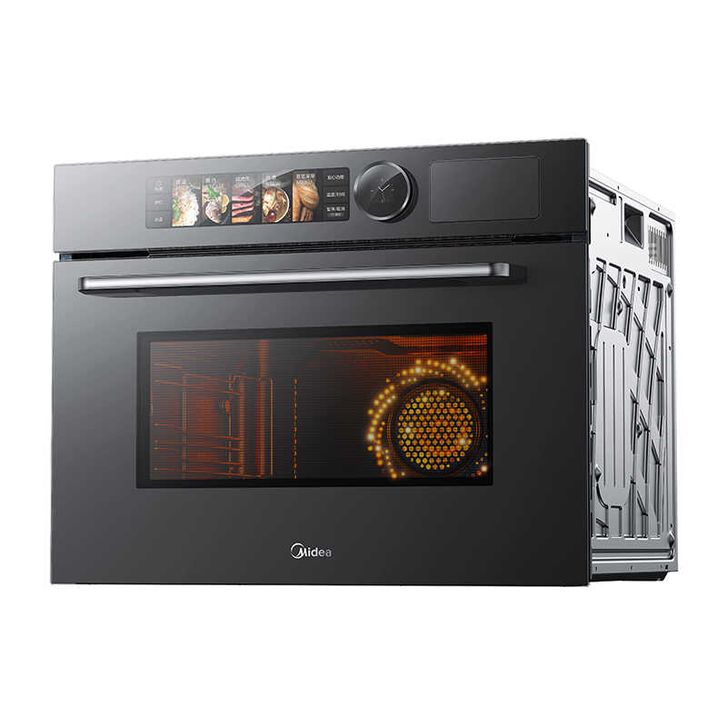 美的知味感2.0嵌入式微蒸烤一体机 石墨烯涡轮热风 智能控湿系统 BG50F62