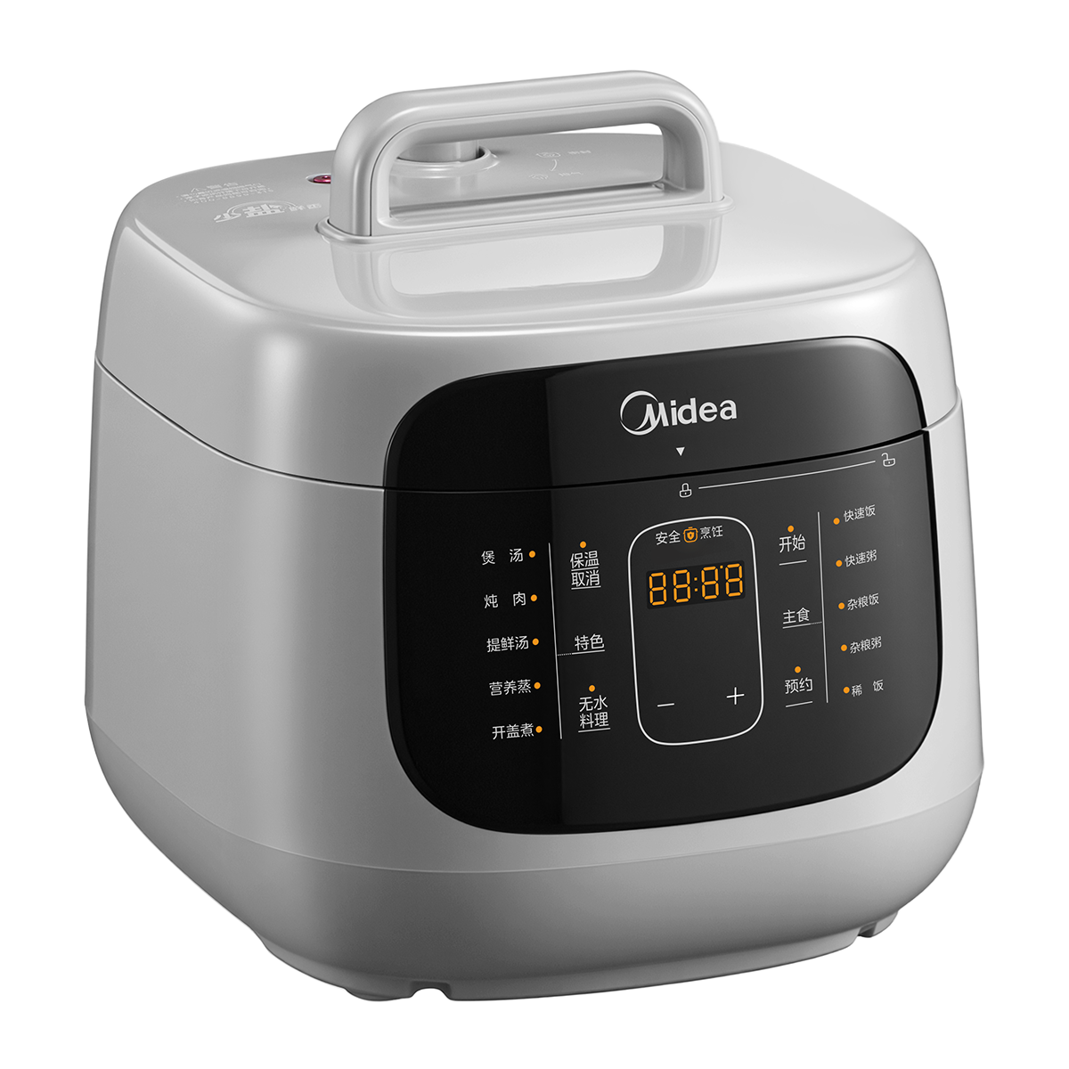 美的 电压力锅 MY-C5330G 0涂层精钢内胆 5L容量