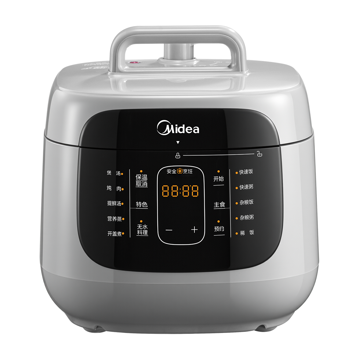 美的 电压力锅 MY-C5330G 0涂层精钢内胆 5L容量