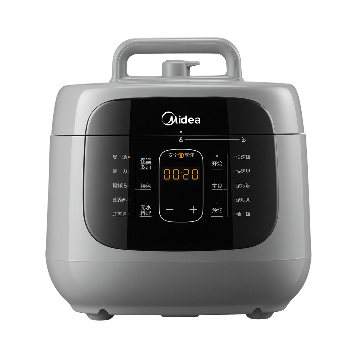 美的 电压力锅 MY-C5330G 0涂层精钢内胆 5L容量