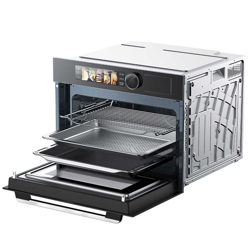美的知味感2.0嵌入式微蒸烤一体机 石墨烯涡轮热风 智能控湿系统 BG50F62