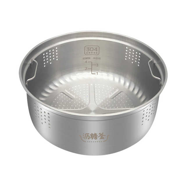 美的电饭煲配件 钛金鼎釜金属蒸笼 b-zhengl40-019 T0.4 SUS 304