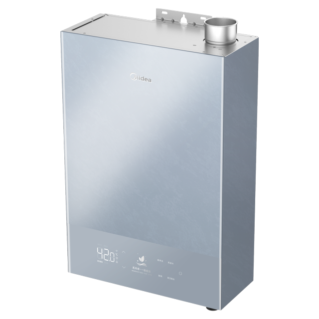 美的燃气热水器JSLQ27-M10A Pro16L天然气 1级能效 无冷凝管 安睡系列一级静音