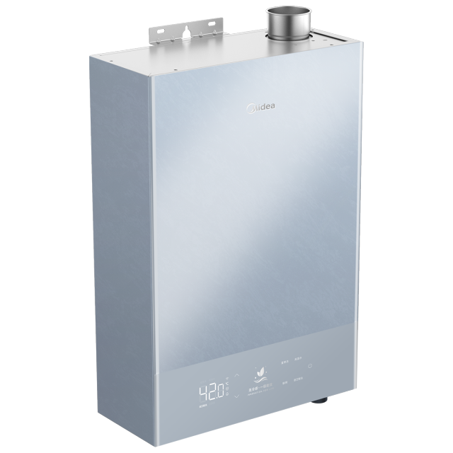 美的燃气热水器JSLQ27-M10A Pro16L天然气 1级能效 无冷凝管 安睡系列一级静音