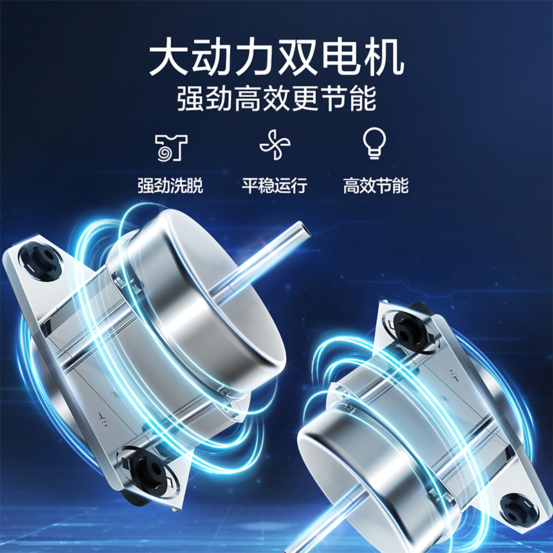 小天鹅12KG双桶洗衣机 净魔方科技 毛屑过滤 一级能效 TP12S156A