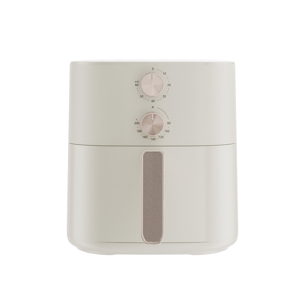 美的 空气炸锅 MF-KZE6016 全金属内腔 不粘易洗6L容量