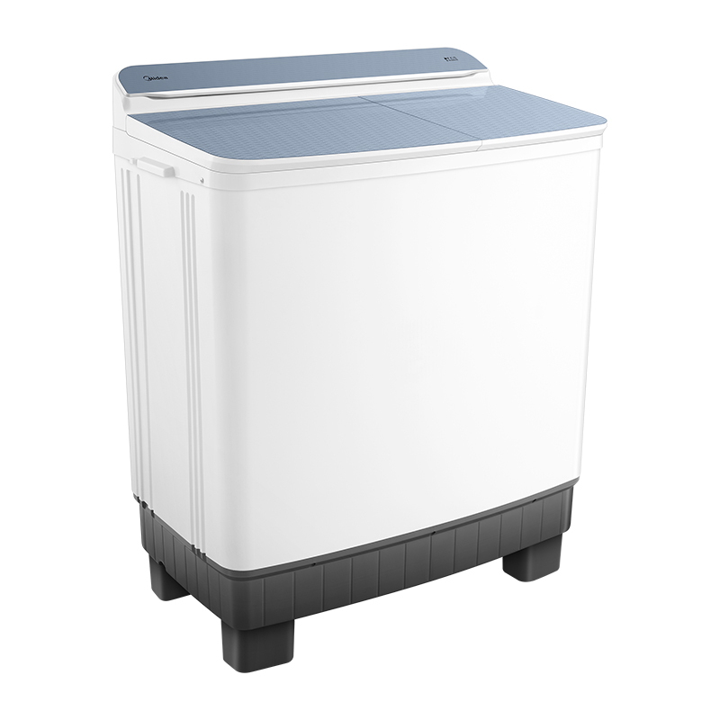 美的12KG双桶洗衣机 一级能效 快净科技 双电机  MP12S166