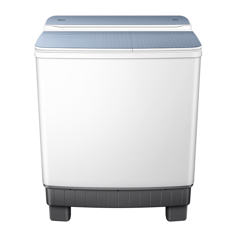 美的12KG双桶洗衣机 一级能效 快净科技 双电机  MP12S166