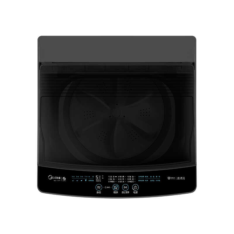 【企业补贴】美的10KG波轮洗衣机 一级能效 专利免清洗抗菌桶 除螨洗 MB10V37T