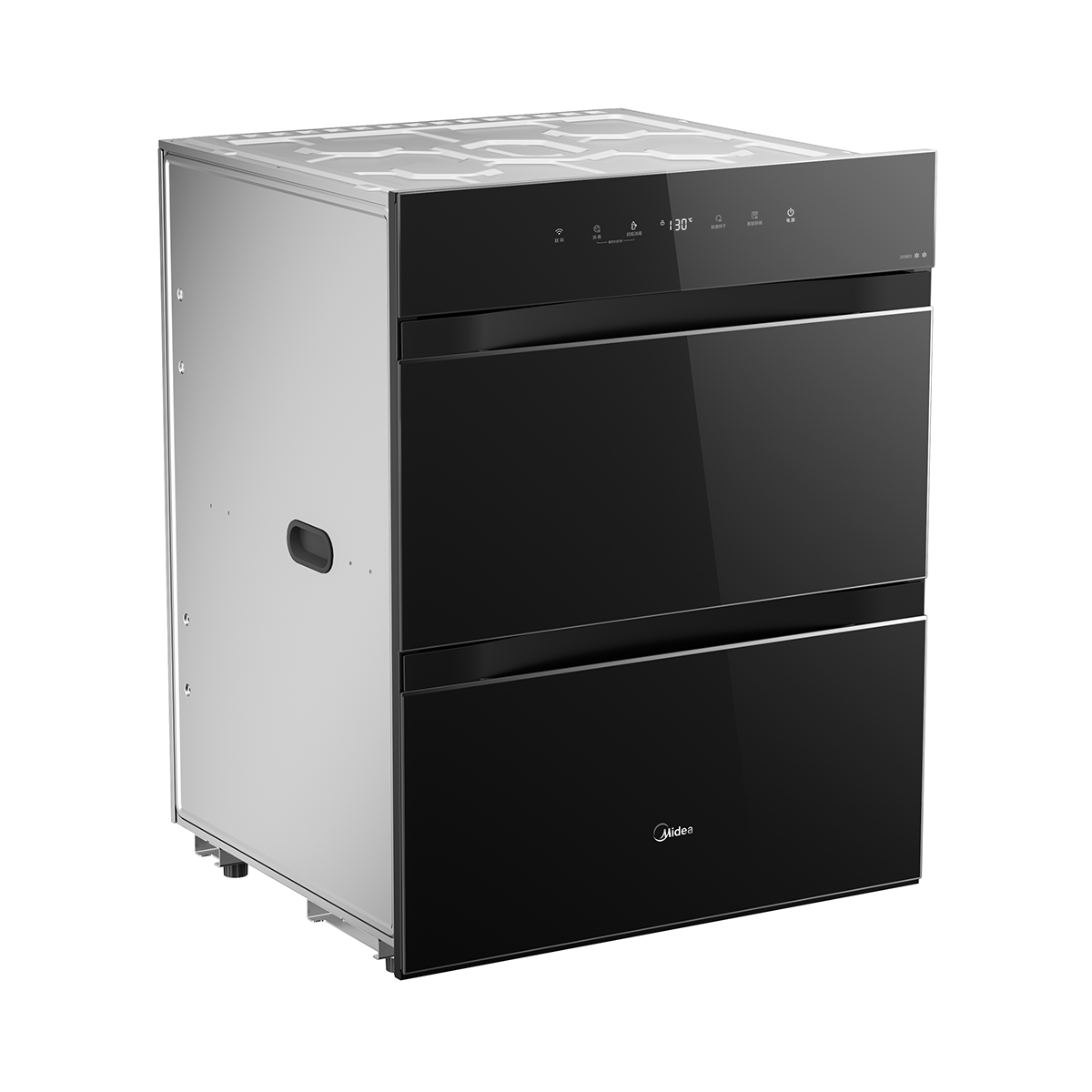 美的消毒柜200B05嵌入式 180L三层三抽 专业级母婴消毒 二星级消毒