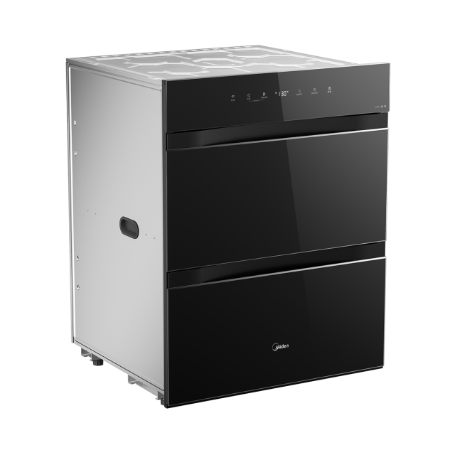美的消毒柜200B05嵌入式家用  180L三层三抽 专业级母婴消毒 二星级消毒