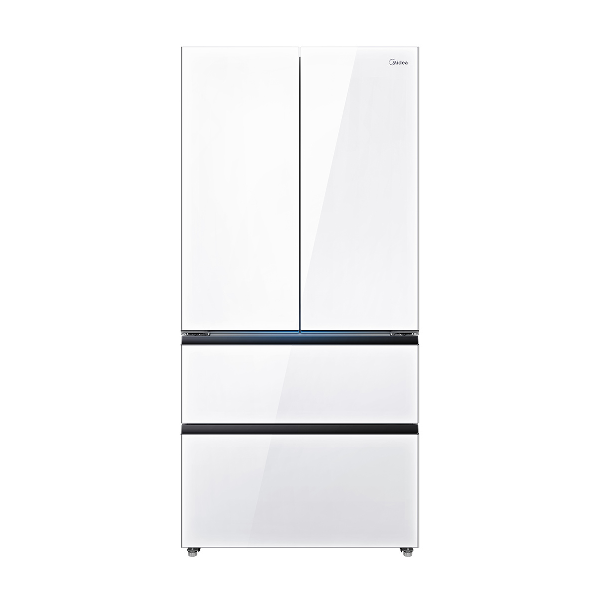 美的 冰箱 BCD-600WUFGPZMA 珍彩白