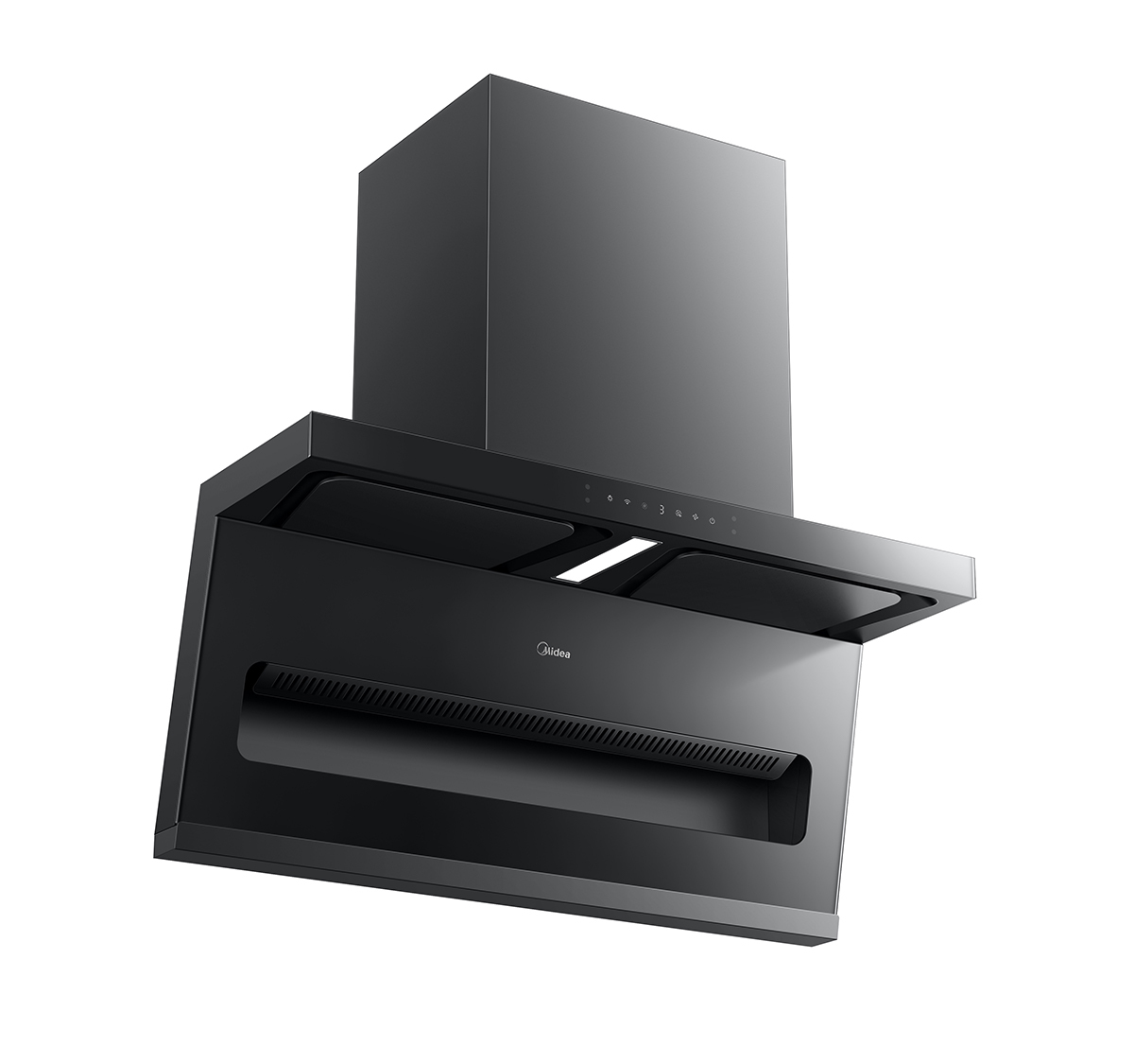 美的油烟机CXW-160-AK3D家用 顶侧双吸 高温蒸汽洗  烟灶联动