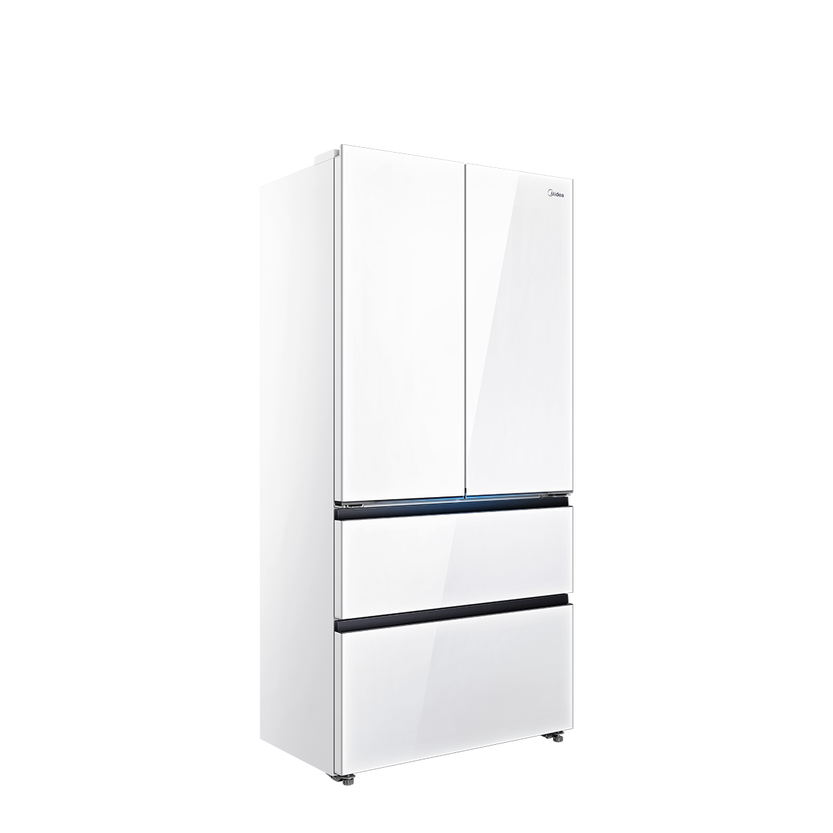 美的 冰箱 BCD-600WUFGPZMA 珍彩白