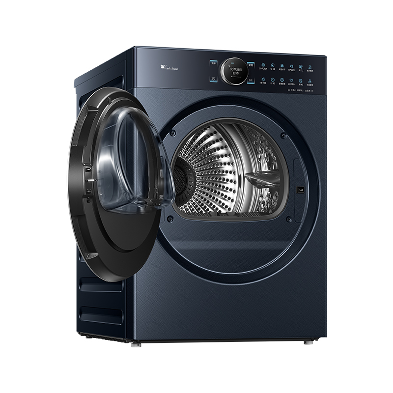 小天鹅本色系列 12KG烘干机干衣机 纯平全嵌 大容量9D气流烘 TH12B7