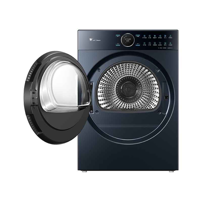 小天鹅本色系列 12KG烘干机干衣机 纯平全嵌 大容量9D气流烘 TH12B7