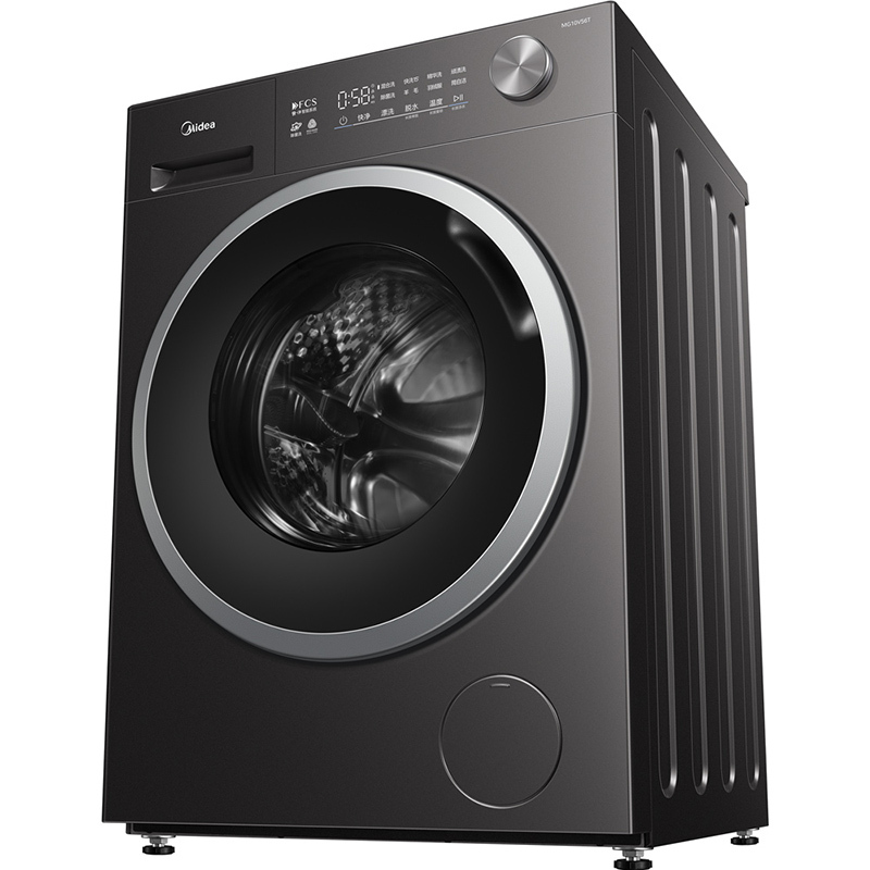 【企业补贴】美的纯平自由嵌10KG滚筒洗衣机 快净精华洗 万象环流 羊毛洗 MG10V56T