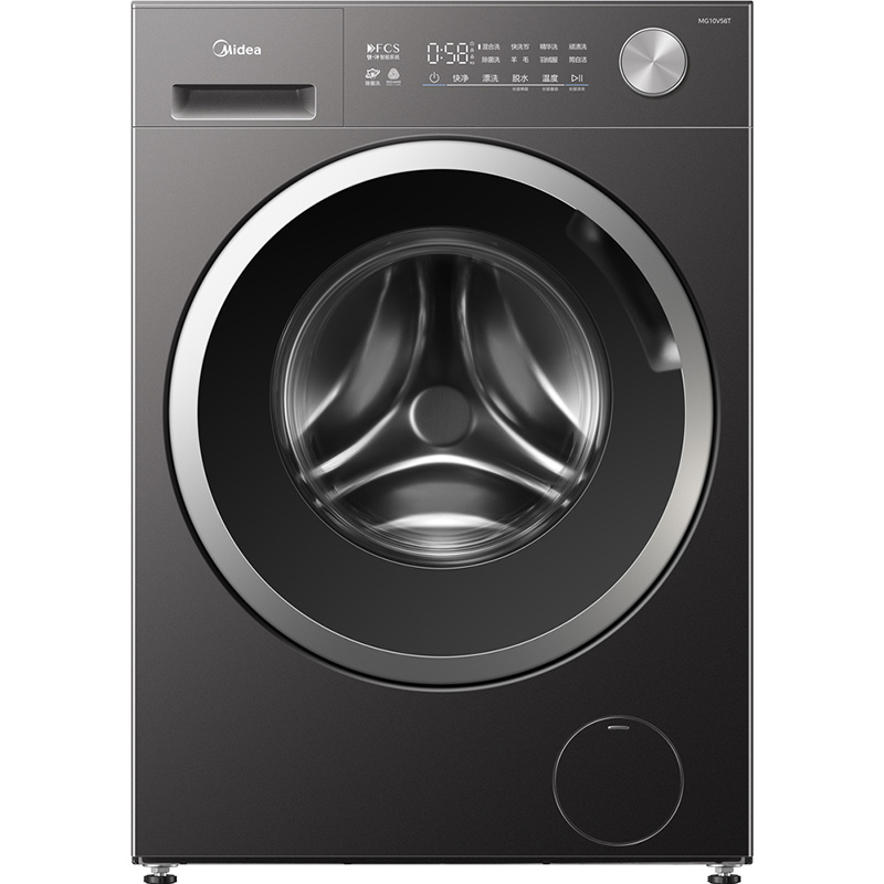 【企业补贴】美的纯平自由嵌10KG滚筒洗衣机 快净精华洗 万象环流 羊毛洗 MG10V56T