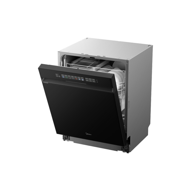 美的洗碗机晶焰S62Pro-M嵌入式 15套大容量   五臂飓风洗 105°热风烘干 四星消毒