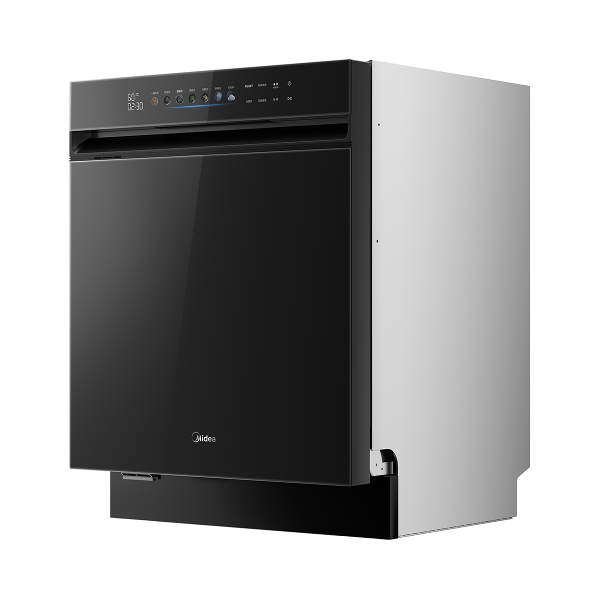 美的小西梅晶焰万向洗碗机GX1200Max 21套 万象飓风洗 105°热烘 一级速干