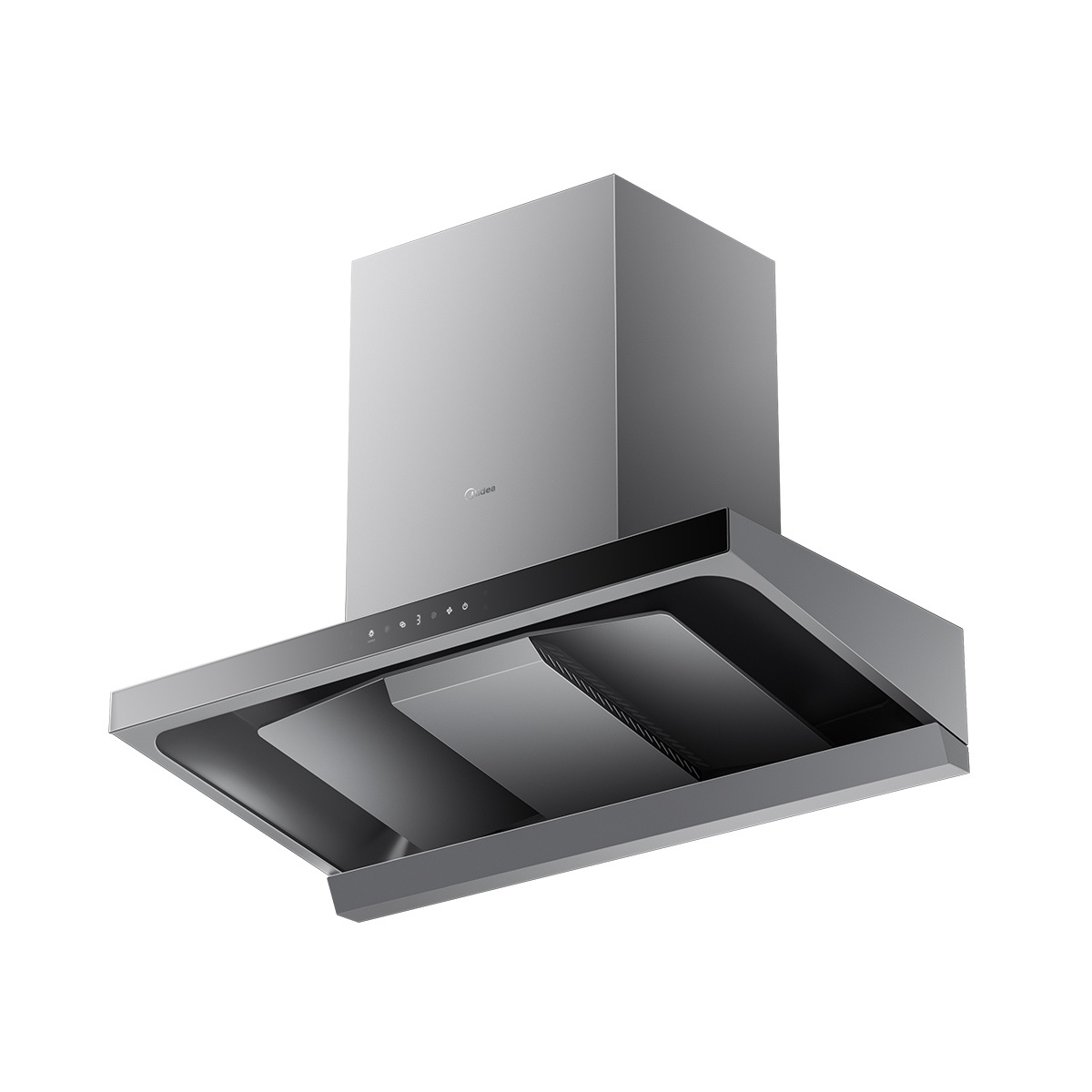 美的蒸汽洗油烟机AK7 T  专利高温蒸汽洗 双腔四维立体拢吸 5cm超薄前额