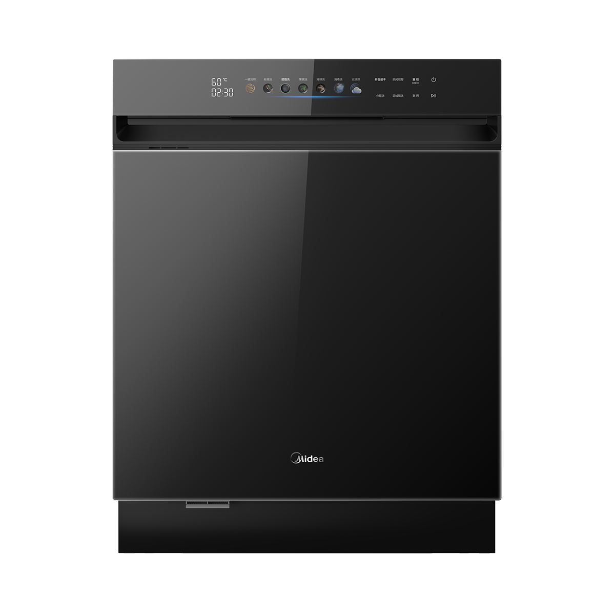 美的小西梅晶焰万向洗碗机GX1200Max 21套 万象飓风洗 105°热烘 一级速干