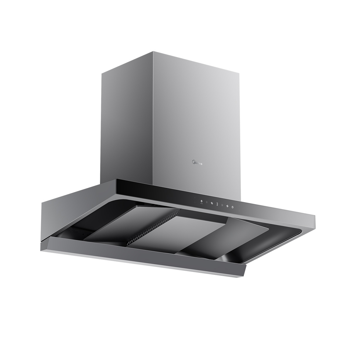 美的蒸汽洗油烟机AK7 T  专利高温蒸汽洗 双腔四维立体拢吸 5cm超薄前额