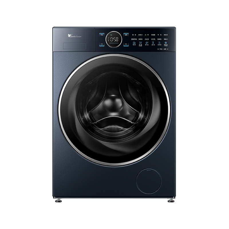小天鹅纯平大容量【本色】12kg滚筒洗衣机 蓝氧护色洗 TG12B5 