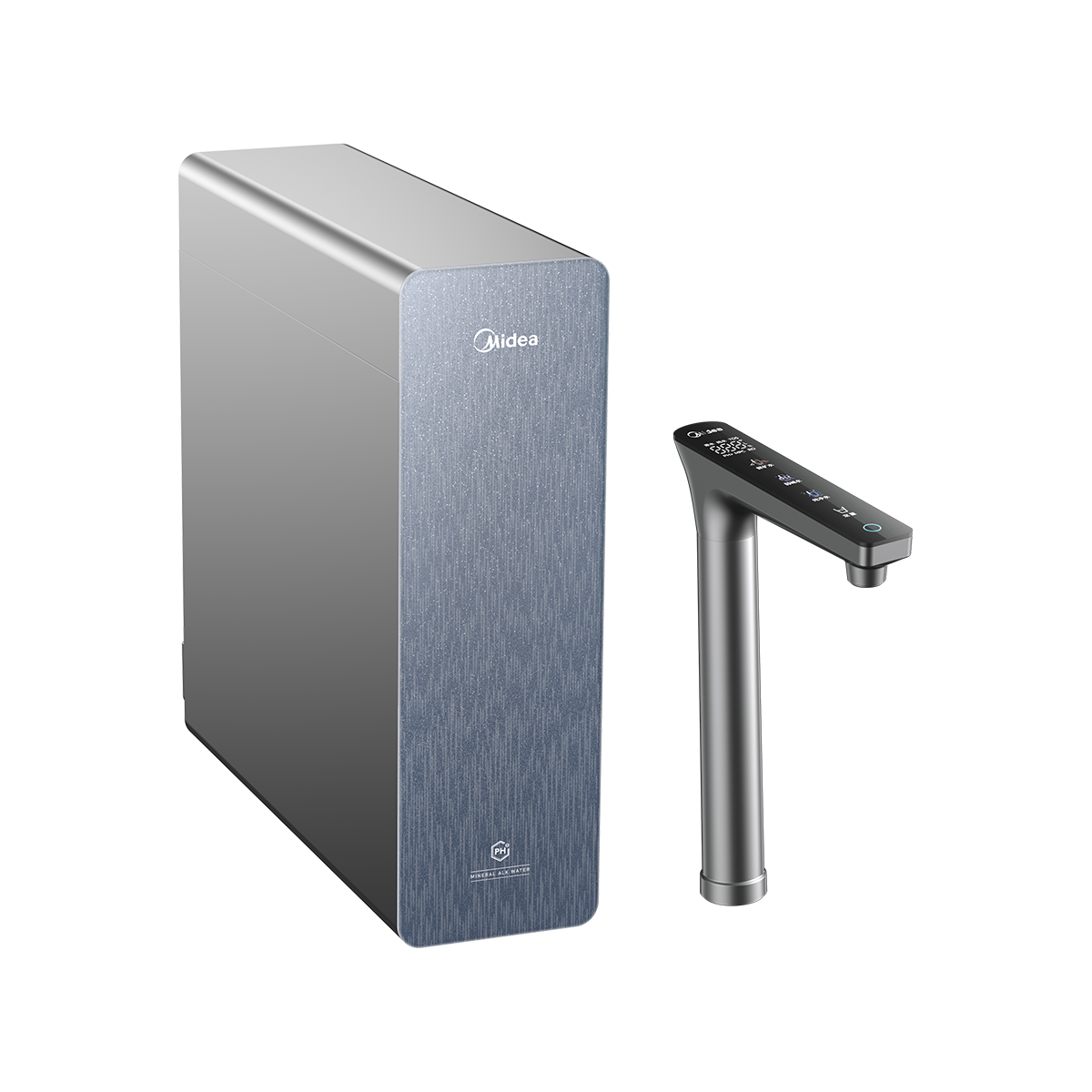 美的星河3.0弱碱矿物净水器 1200G 三水直饮鲜矿水 6年长效RO 0阻垢剂